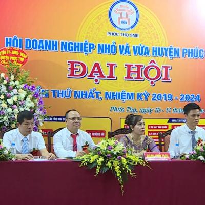 Đại hội Hội Doanh Nghiệp Nhỏ Và Vừa Huyện Phúc Thọ